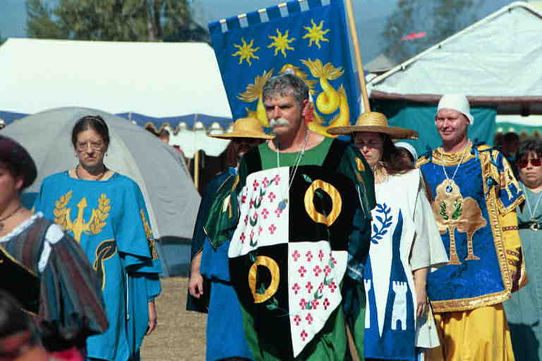 images/1999_45_02.jpg, Elevation of Astridr Selr Leifsdottir and Eirikr Sigurdharson to the Order of the Pelican